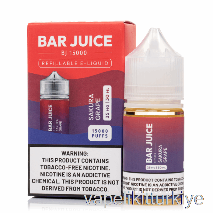 Vape Pen Vape Mate Sakura üzüm - Bar Suyu - 30ml 25mg